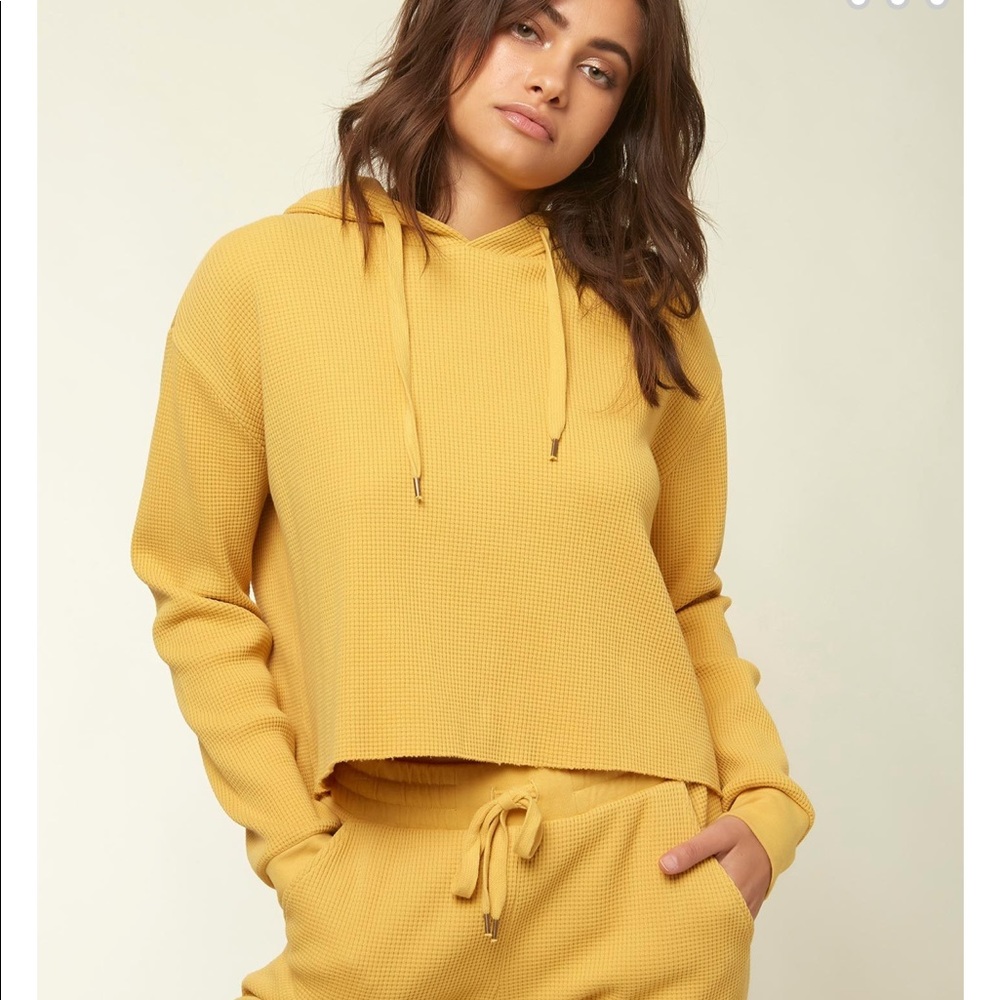 Mustard yellow hoodie